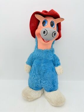 vintage 1959 Knickerbocker Toy Co. Quick Draw McGraw rubber face
